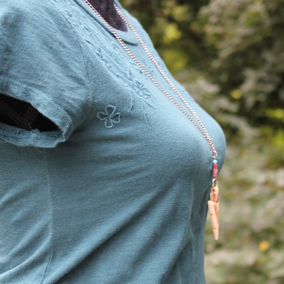 Free People Vanessa Mooney Arrowhead Necklace - Picture 6 of 8